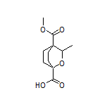 4-(Methoxycarbonyl)-3-methyl-2-oxabicyclo[2.2.2]octane-1-carboxylic Acid