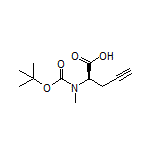 (R)-2-[Boc-(methyl)amino]-4-pentynoic Acid