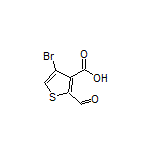 4-Bromo-2-formylthiophene-3-carboxylic Acid