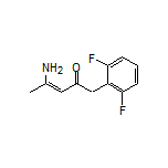 (Z)-4-Amino-1-(2,6-difluorophenyl)pent-3-en-2-one