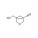 5-(Hydroxymethyl)-3-oxabicyclo[3.1.1]heptane-1-carbonitrile