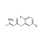 (Z)-4-Amino-1-(2,5-difluorophenyl)pent-3-en-2-one