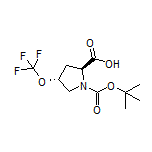 (2S,4R)-1-Boc-4-(trifluoromethoxy)pyrrolidine-2-carboxylic Acid