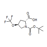 (2R,4S)-1-Boc-4-(trifluoromethoxy)pyrrolidine-2-carboxylic Acid