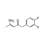 (Z)-4-Amino-1-(3,4-difluorophenyl)pent-3-en-2-one