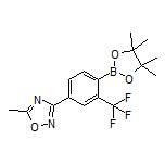 4-(5-Methyl-1,2,4-oxadiazol-3-yl)-2-(trifluoromethyl)phenylboronic Acid Pinacol Ester