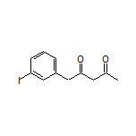 1-(3-Iodophenyl)pentane-2,4-dione