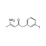 (Z)-4-Amino-1-(3-iodophenyl)pent-3-en-2-one