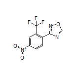 3-[4-Nitro-2-(trifluoromethyl)phenyl]-1,2,4-oxadiazole