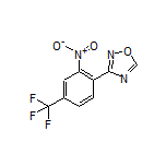 3-[2-Nitro-4-(trifluoromethyl)phenyl]-1,2,4-oxadiazole