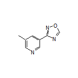 3-(5-Methyl-3-pyridyl)-1,2,4-oxadiazole