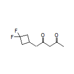 1-(3,3-Difluorocyclobutyl)pentane-2,4-dione