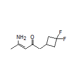 (Z)-4-Amino-1-(3,3-difluorocyclobutyl)pent-3-en-2-one