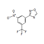 3-[3-Nitro-5-(trifluoromethyl)phenyl]-1,2,4-oxadiazole