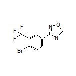 3-[4-Bromo-3-(trifluoromethyl)phenyl]-1,2,4-oxadiazole