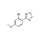 3-(2-Bromo-4-methoxyphenyl)-1,2,4-oxadiazole