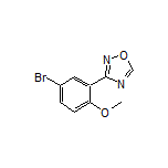 3-(5-Bromo-2-methoxyphenyl)-1,2,4-oxadiazole