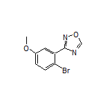 3-(2-Bromo-5-methoxyphenyl)-1,2,4-oxadiazole