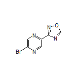 3-(5-Bromo-2-pyrazinyl)-1,2,4-oxadiazole