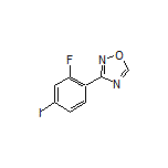 3-(2-Fluoro-4-iodophenyl)-1,2,4-oxadiazole