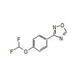 3-[4-(Difluoromethoxy)phenyl]-1,2,4-oxadiazole