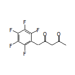 1-(Perfluorophenyl)pentane-2,4-dione