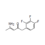 (Z)-4-Amino-1-(2,3,4-trifluorophenyl)pent-3-en-2-one