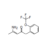 (Z)-4-Amino-1-[2-(trifluoromethoxy)phenyl]pent-3-en-2-one