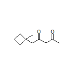 1-(1-Methylcyclobutyl)pentane-2,4-dione