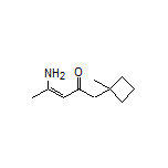 (Z)-4-Amino-1-(1-methylcyclobutyl)pent-3-en-2-one