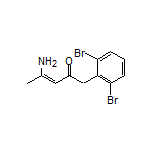 (Z)-4-Amino-1-(2,6-dibromophenyl)pent-3-en-2-one