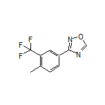 3-[4-Methyl-3-(trifluoromethyl)phenyl]-1,2,4-oxadiazole