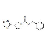 3-(1-Cbz-3-pyrrolidinyl)-1,2,4-oxadiazole