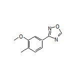 3-(3-Methoxy-4-methylphenyl)-1,2,4-oxadiazole