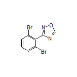 3-(2,6-Dibromophenyl)-1,2,4-oxadiazole