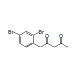 1-(2,4-Dibromophenyl)pentane-2,4-dione