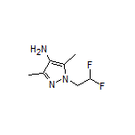 1-(2,2-Difluoroethyl)-3,5-dimethyl-1H-pyrazol-4-amine