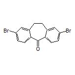 2,8-Dibromo-10,11-dihydro-5H-dibenzo[a,d][7]annulen-5-one