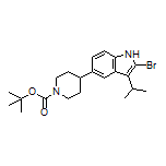 2-Bromo-5-(1-Boc-4-piperidyl)-3-isopropyl-1H-indole