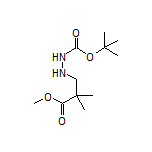 Methyl 3-(2-Boc-hydrazinyl)-2,2-dimethylpropanoate