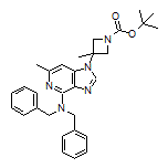 N,N-Dibenzyl-1-(1-Boc-3-methylazetidin-3-yl)-6-methyl-1H-imidazo[4,5-c]pyridin-4-amine