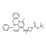 N2,N2-Dibenzyl-N4-(1-Boc-3-methylazetidin-3-yl)-6-methylpyridine-2,3,4-triamine