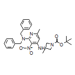 N2,N2-Dibenzyl-N4-(1-Boc-3-methylazetidin-3-yl)-6-methyl-3-nitropyridine-2,4-diamine