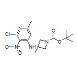 N-(1-Boc-3-methylazetidin-3-yl)-2-chloro-6-methyl-3-nitropyridin-4-amine