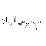 Methyl 3-(2-Boc-hydrazinyl)-3-methylbutanoate