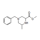 Methyl 4-Benzyl-6-methylpiperazine-2-carboxylate