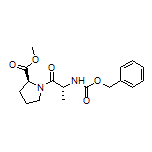 Methyl (S)-1-[(R)-2-(Cbz-amino)propanoyl]pyrrolidine-2-carboxylate