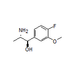 (1R,2S)-2-Amino-1-(4-fluoro-3-methoxyphenyl)-1-propanol