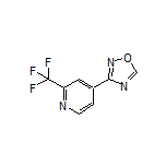 3-[2-(Trifluoromethyl)-4-pyridyl]-1,2,4-oxadiazole