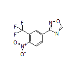 3-[4-Nitro-3-(trifluoromethyl)phenyl]-1,2,4-oxadiazole